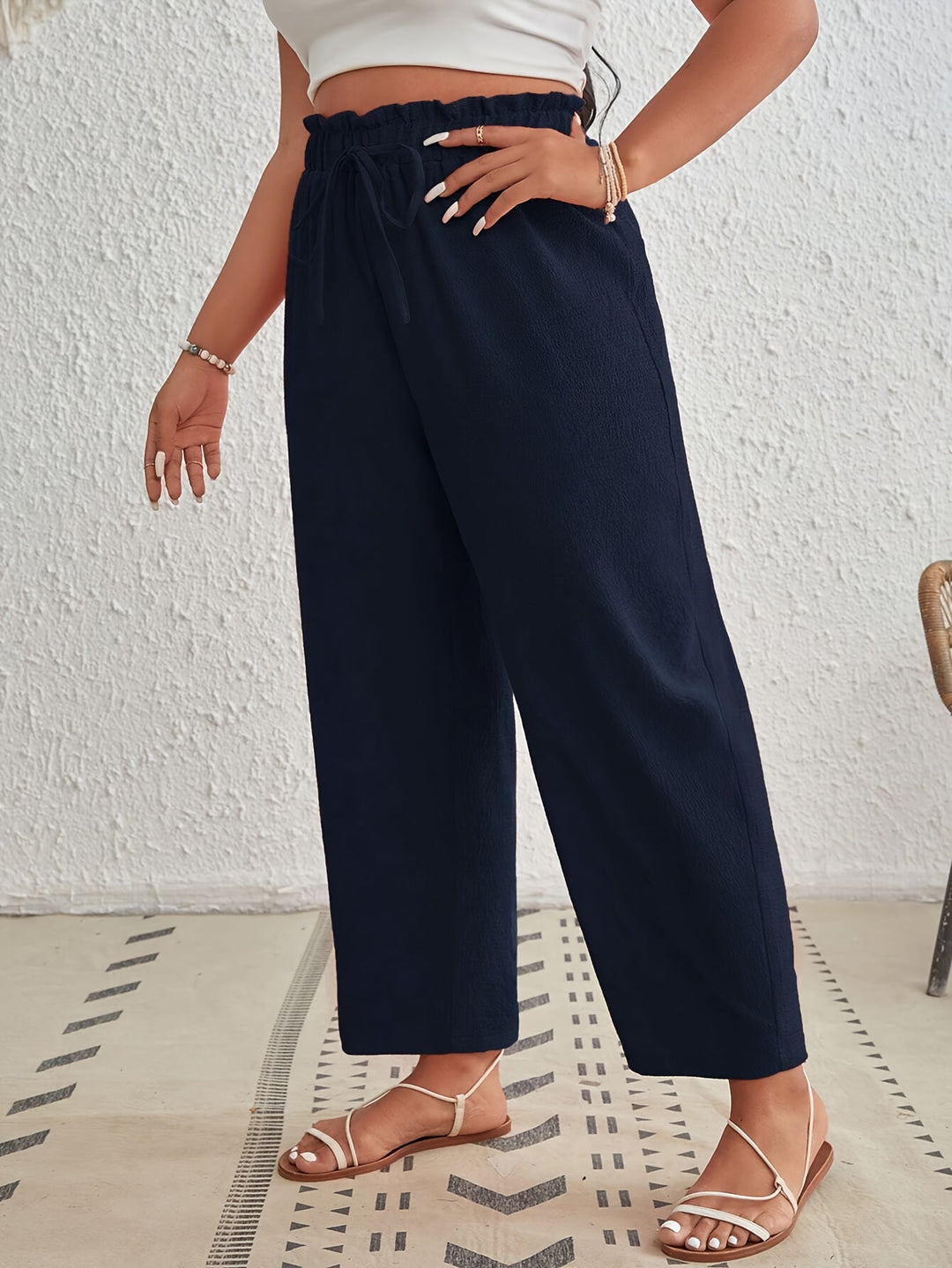 Pantalón RelaxFit Navy - Tallas Grandes